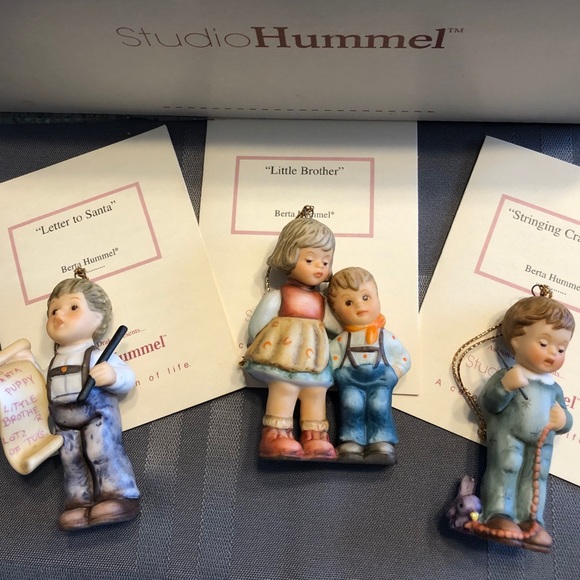 Goebel Other - Hummel Set of 3 Christmas Ornaments